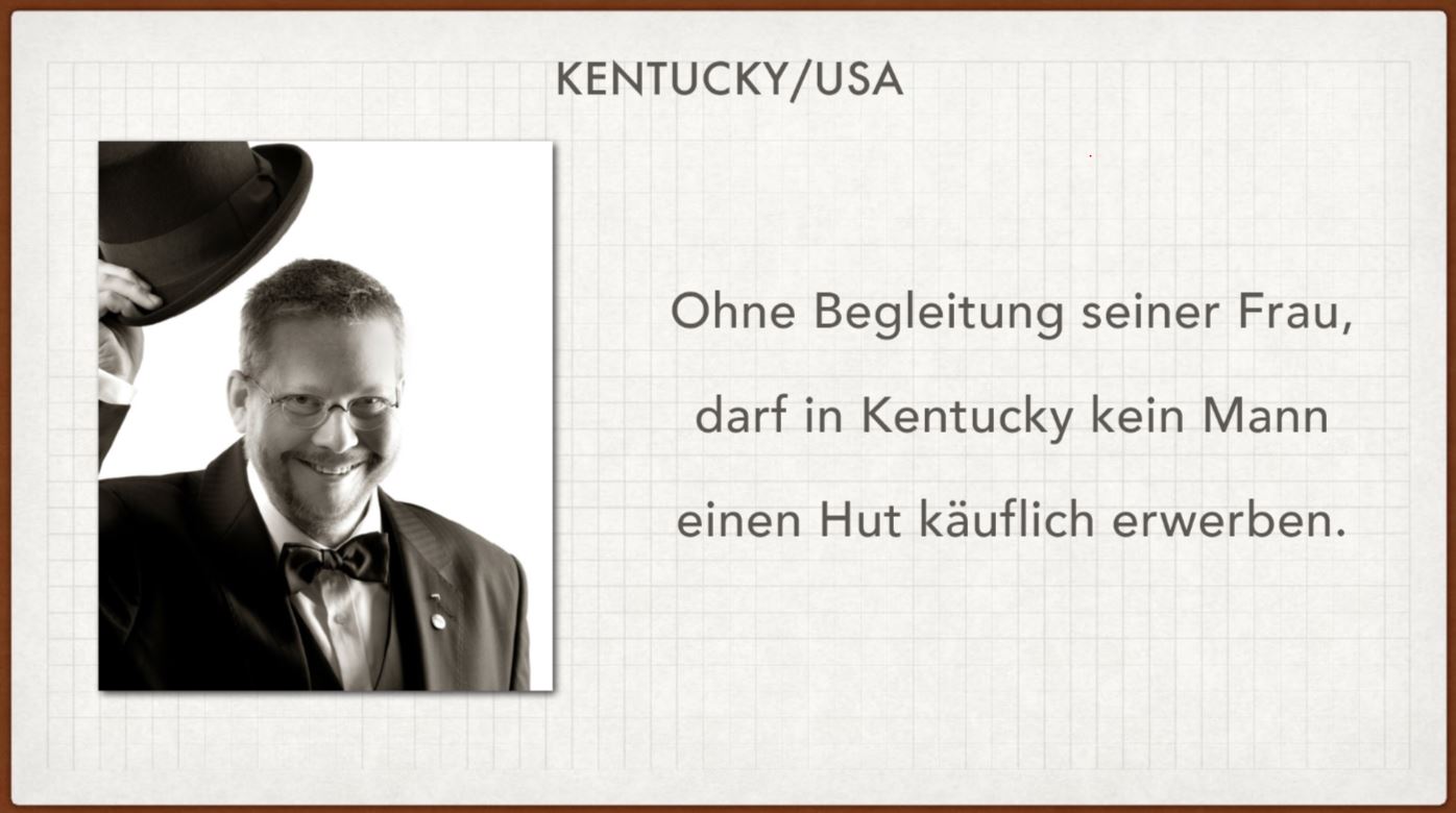 Präsentation - Skurrile Gesetze